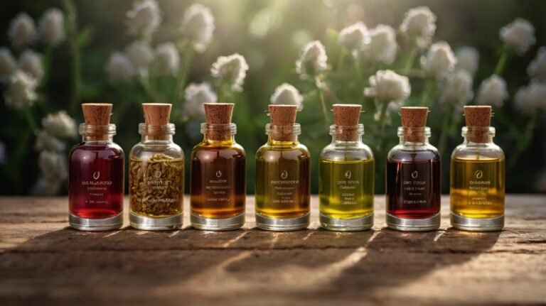 several oil bottle for nail care