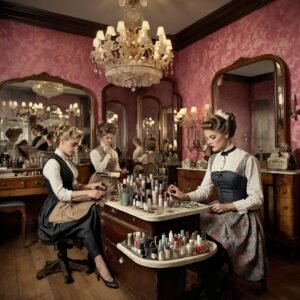 image of depicting a 19th century beauty care