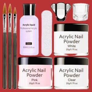 Liquid and powder acrylic ingredients image