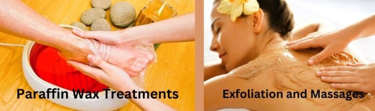 image of Exfoliation, Massages and paraffin wax treatments